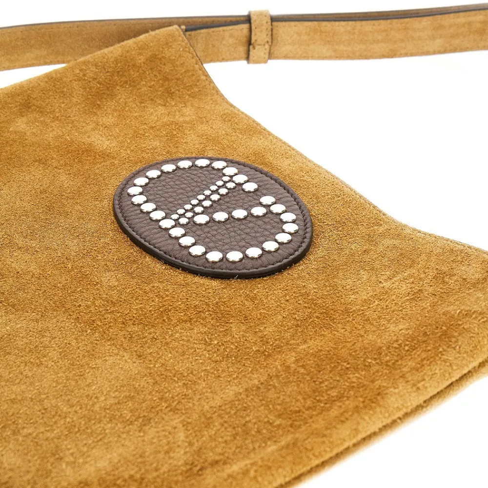 nellcte_suede_leather_sho_3.webp Discount Nellcôte' suede leather shoulder bag Shoulder Bags