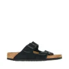 Online Nubuck leather 'Arizona' slides Sandals And Slides