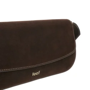 Hot Nubuck leather 'Ele' bag Shoulder Bags