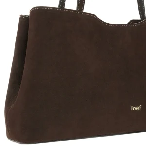 Clearance Nubuck leather midi 'Mercie' bag Shoulder Bags