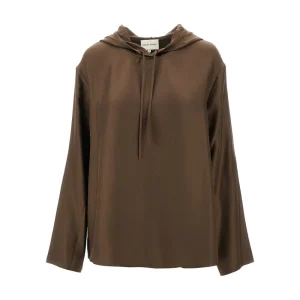 Hot Nuka' hooded blouse Shirts