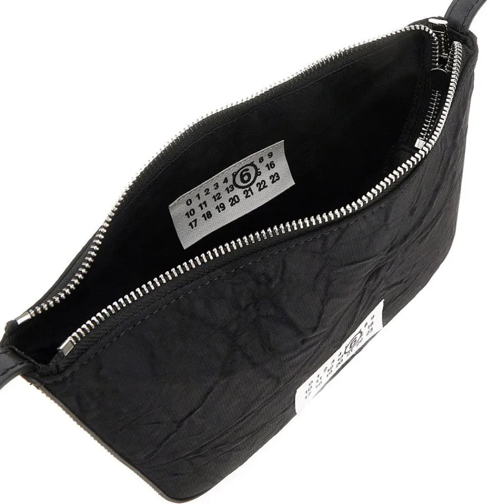 nylon_and_leather_numeric_2.webp Hot Nylon and leather 'Numeric' mini bag Shoulder Bags