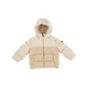 Online Nylon and Teddy fabric short down jacket Kids Clothing