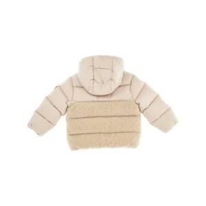 Online Nylon and Teddy fabric short down jacket Kids Clothing