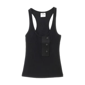 Outlet Oblique 90's ribbed tank top Tops