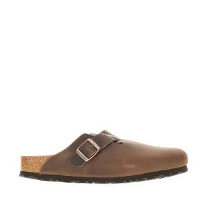 Best Oiled leather 'Boston' sabot Sandals And Slides
