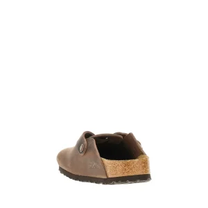 Best Oiled leather 'Boston' sabot Sandals And Slides