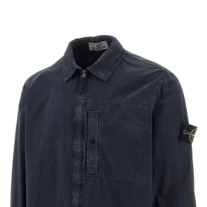 Outlet Old effect cotton overshirt Jackets | Shirts