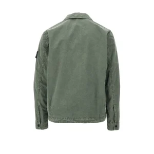 New Old effect cotton overshirt Jackets | Shirts