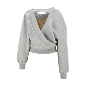 Hot Open-back asymmetrical sweatshirt Sweatshirts