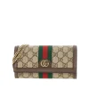 Fashion Ophidia' wallet on chain Clutches | Wallets And Small Leather Goods