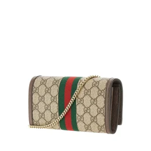 Fashion Ophidia' wallet on chain Clutches | Wallets And Small Leather Goods