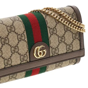 Fashion Ophidia' wallet on chain Clutches | Wallets And Small Leather Goods