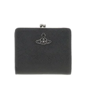Hot Orb logo Saffiano leather wallet Wallets And Small Leather Goods