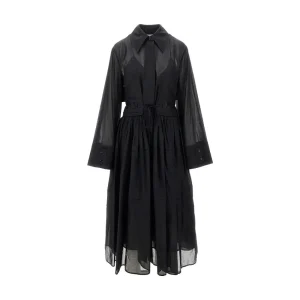 Discount Organdy muslin midi dress Dresses