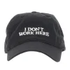 Best Organic cotton embroidered baseball cap Hats And Gloves