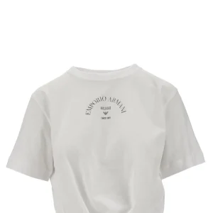 Best Organic cotton T-shirt with knotted detail Tops
