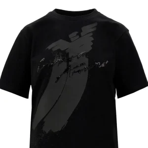 Outlet Organic cotton T-shirt with logo Tops