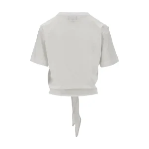 Best Organic cotton T-shirt with knotted detail Tops