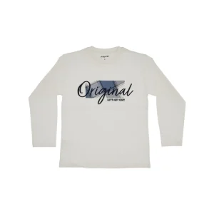 Hot Original' embroidery cotton T-shirt Kids/BOY Clothing