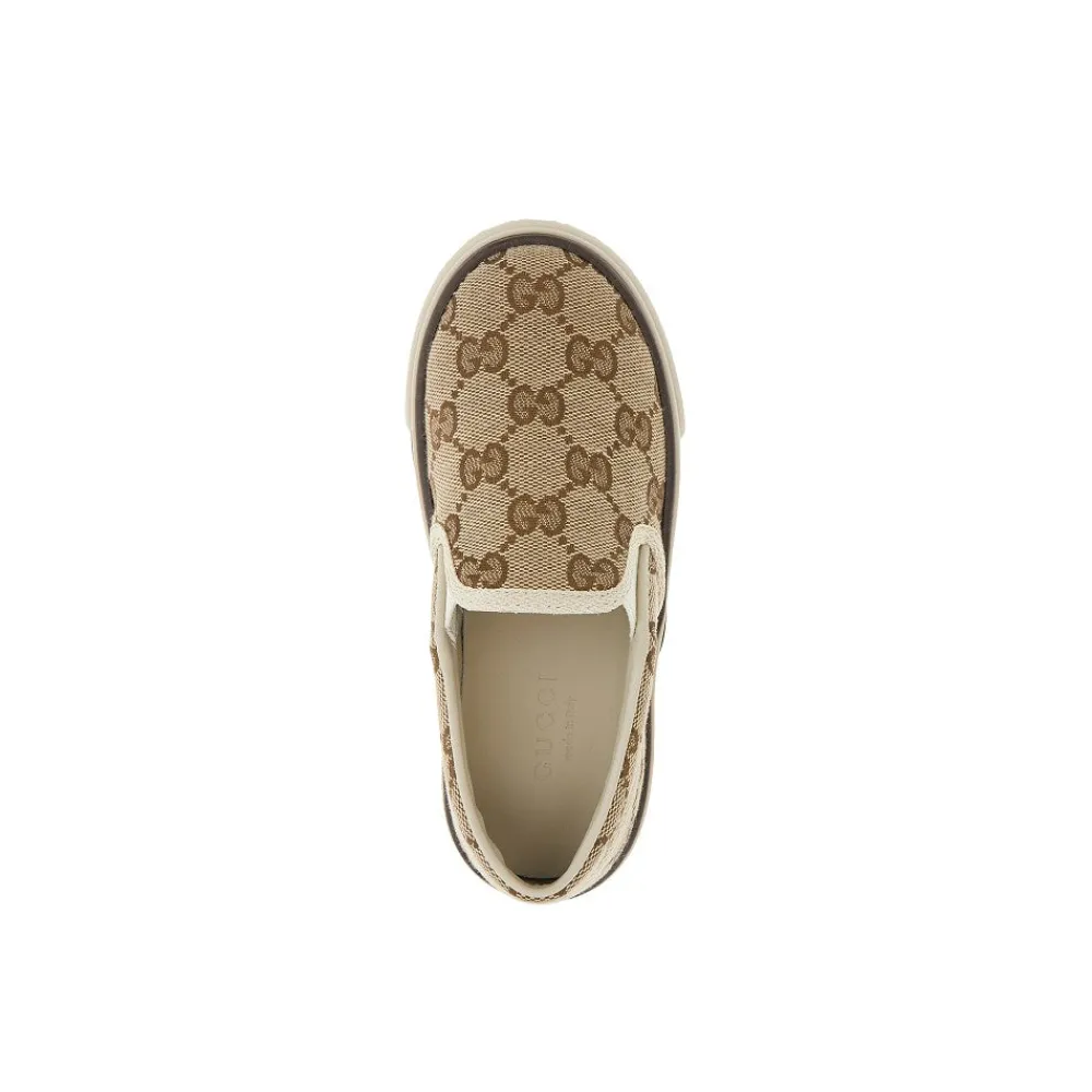original_gg_fabric_slipon_3.webp Online Original GG fabric slip-on sneakers Kids/BOY Footwear | Footwear