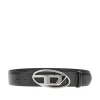 Clearance Oval D buckle leather belt Belts