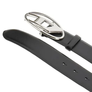 Clearance Oval D buckle leather belt Belts