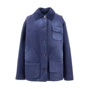 Discount Oversized canvas shirt jacket Jackets