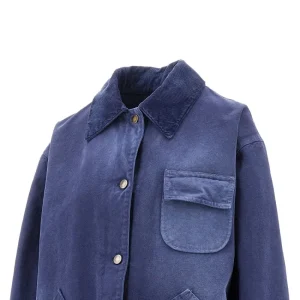 Discount Oversized canvas shirt jacket Jackets
