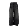 Hot Oversized jeans with double waist Jeans