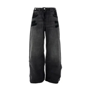 Hot Oversized jeans with double waist Jeans
