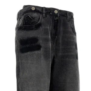 Hot Oversized jeans with double waist Jeans