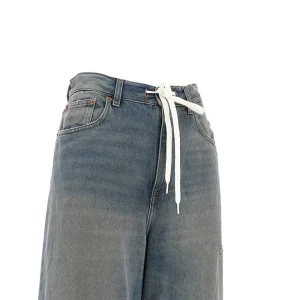 Fashion Oversized jeans with drawstring Jeans