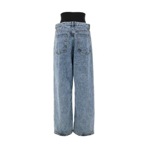 Best Oversized jeans with knitted waistband Jeans