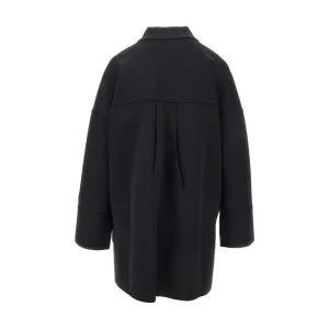 Online Oversized knitted polo shirt Knitwear