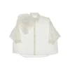 Discount Oversized shirt with floral detail Kids Clothing