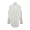 New Oversized shirt with rounded splits Shirts
