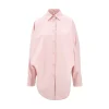 Hot Oversized shirt with rounded splits Shirts