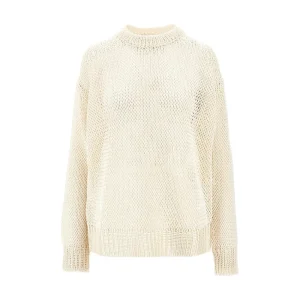 Hot Oversized silk sweater Knitwear