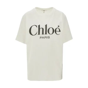 Online Oversized T-shirt with logo Tops