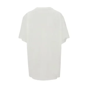 Discount Oversized T-shirt with moulded split Tops