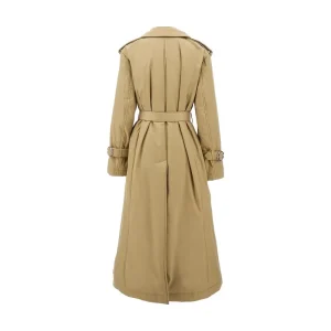 Hot Padded cotton-blend long trench coat Outerwear