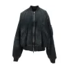 New Padded denim oversized bomber jacket Jackets