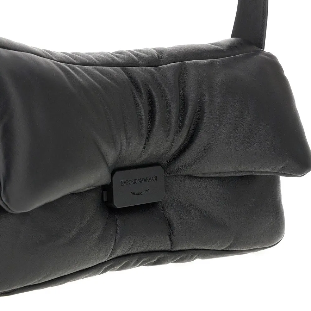 padded_nappa_leather_shou_3.webp Outlet Padded nappa leather shoulder bag Shoulder Bags