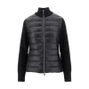 Online Padded nylon and wool cardigan Outerwear