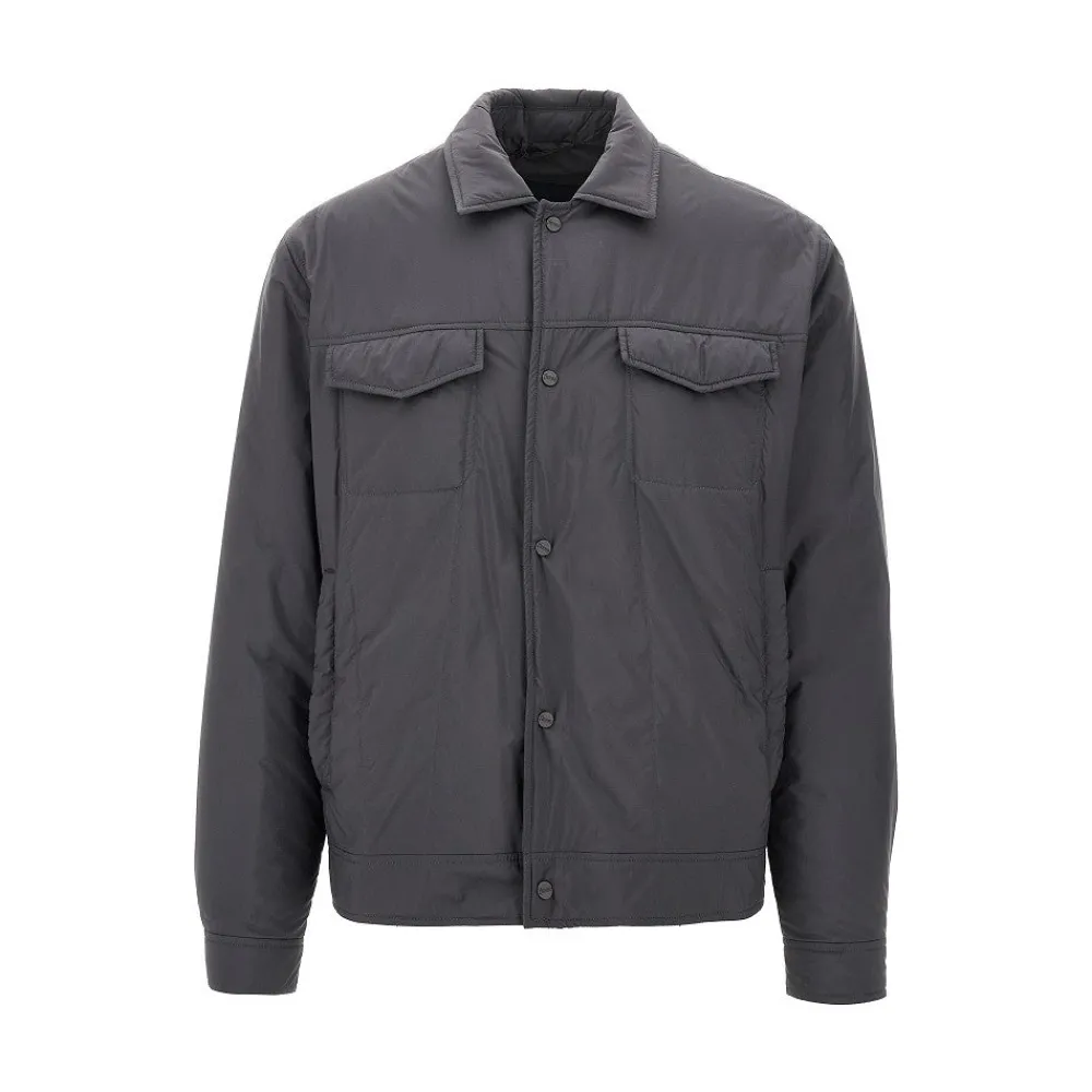padded_nylon_overshirt_0.webp Sale Padded nylon overshirt Outerwear