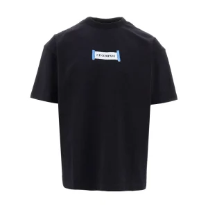 Clearance Painted-effect logo print T-shirt T-Shirts And Polo Shirts