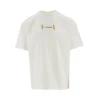 Outlet Painted-effect logo print T-shirt T-Shirts And Polo Shirts