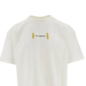 Outlet Painted-effect logo print T-shirt T-Shirts And Polo Shirts