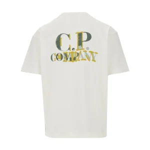Outlet Painted-effect logo print T-shirt T-Shirts And Polo Shirts